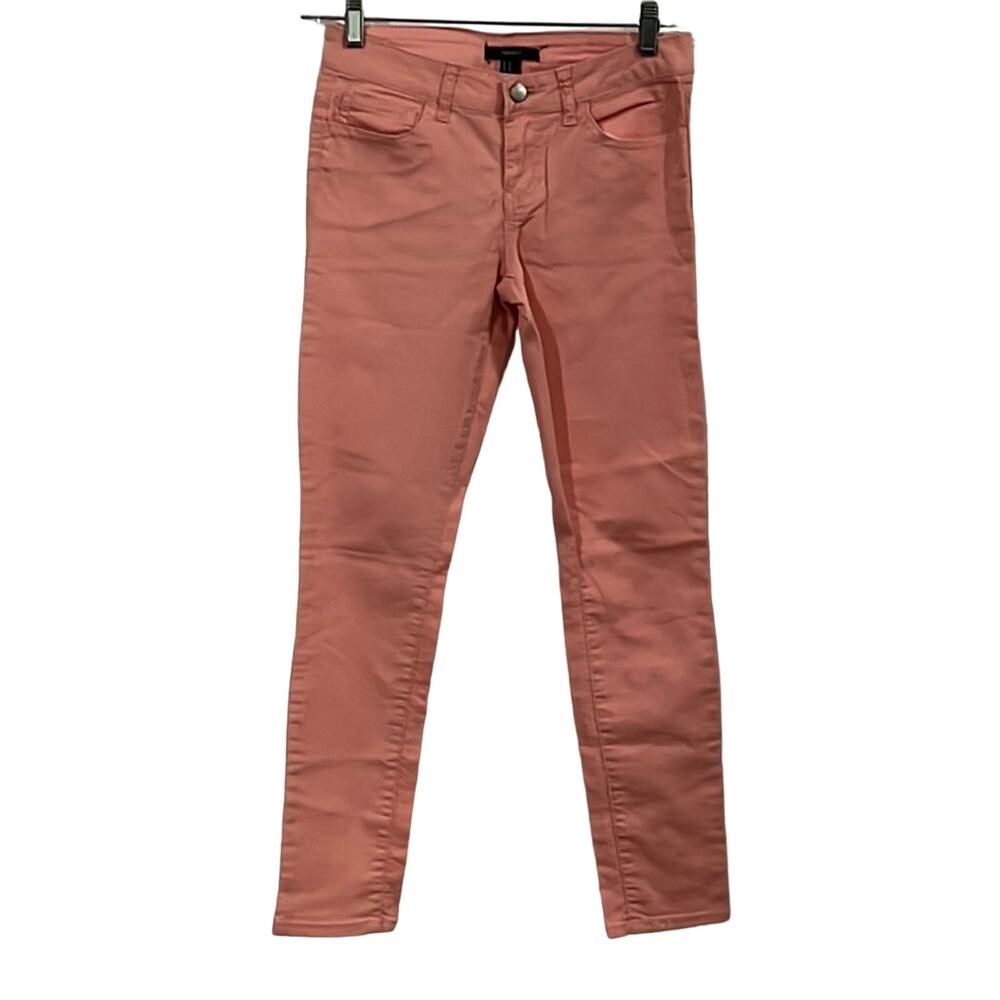 Forever 21 Peach Stretch Denim Skinny Jeans Size 25